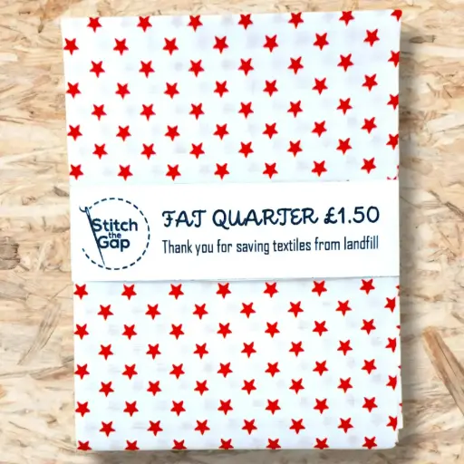 Red Star Fat Quarter